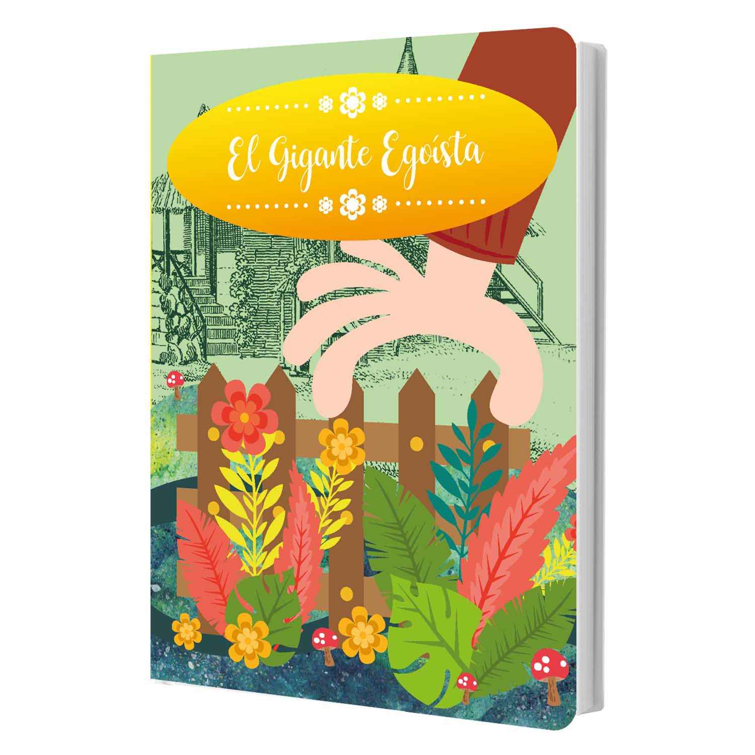 Libro De Cuento Tapa Dura El Gigante Egoísta 10 Páginas | Art & Craft